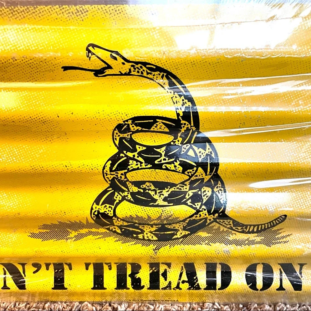 NEW Don’t Tread On Me Metal Sign